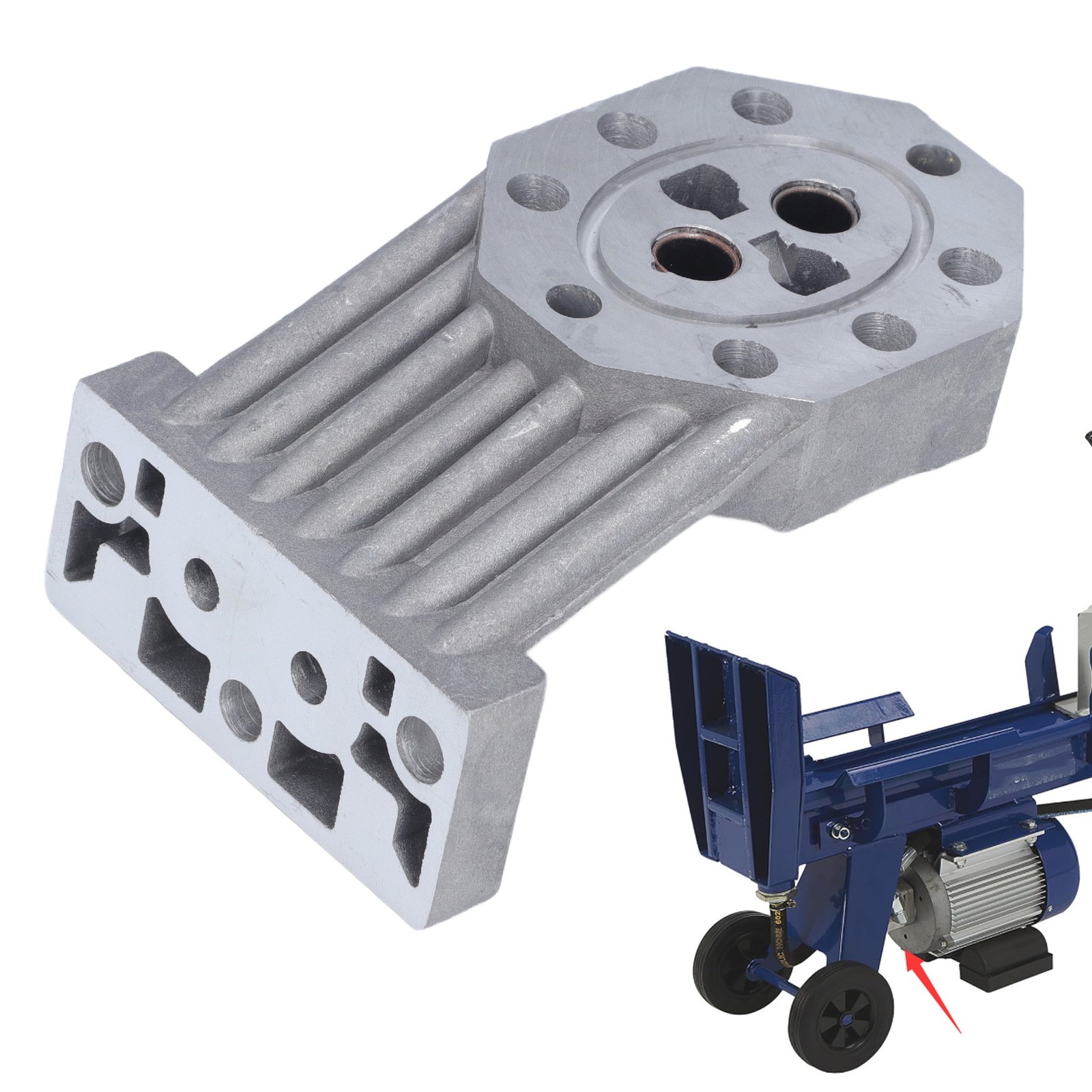 Log Splitter Pump Casting Housing Electric Hydraulic Machine Universal