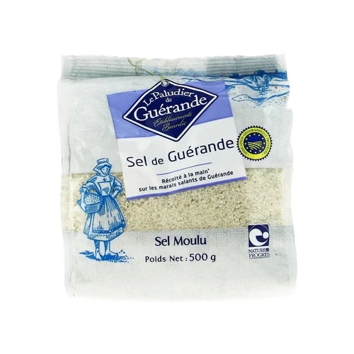 Celtic Sea Salt Sel de Guerande Fine 500g Guérande French Gourmet Seasoning
