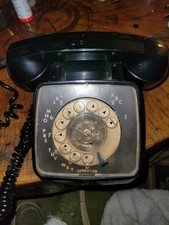 Vintage GTE Automatic Electric Rotary Dial Telephone