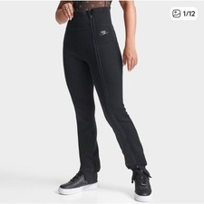 Women  s Nike Tech Fleece High-Waisted Slim Zip Pants