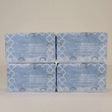 4x Castelbel Porto Sea Minerals Scented Soap Bar with Shea Butter 10.5oz