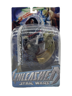 Star Wars Unleashed 3'' Yoda Vs 6'' Sidious FREE SHIPPING!