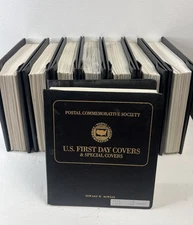 US Commemorative Society 783 First Day Covers! 1993 To 2002 - 8 Original Albums