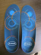 Dr. Scholl's Custom Fit Comfort Insoles Full Length 640 Orthotics Arch Support