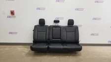 17 FORD F150 CREW CAB HEATED REAR SEAT ASSEMBLY BLACK LEATHER