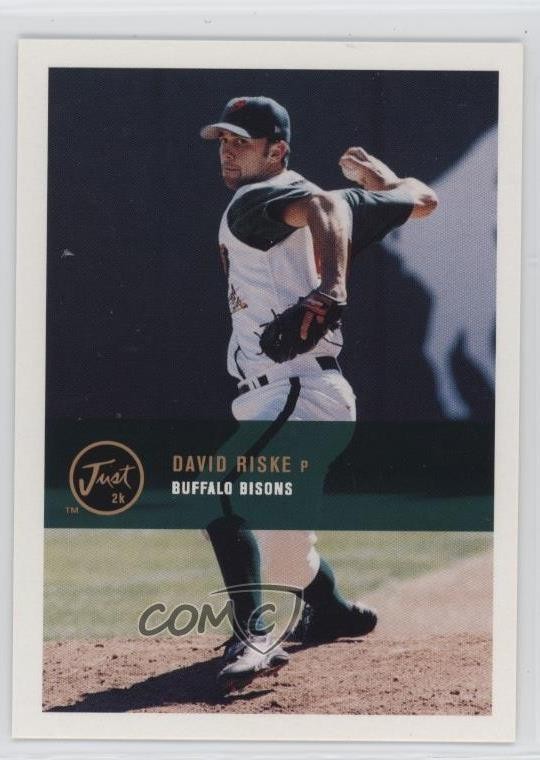 2000 Just Minors Just Imagine David Riske #181 0t2