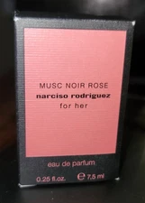 Musc noir rose for her Narciso Rodriquez Mini Splash Travel Size 0.25 Fl.oz