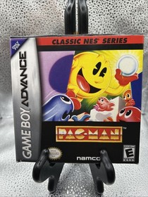 Pac-Man Classic NES Series Nintendo Game Boy Advance 2004 NAMCO CIB Tested Nice