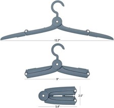 Portable Travel Hangers Mini Travel Accessories Clothes Folding 506