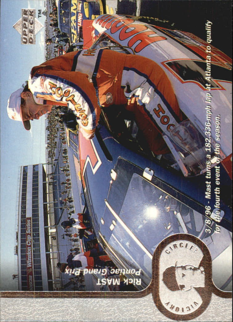 B6154- 1997 Upper Deck Victory Circle Racing 1-120 -You Pick- 15+ FREE US SHIP