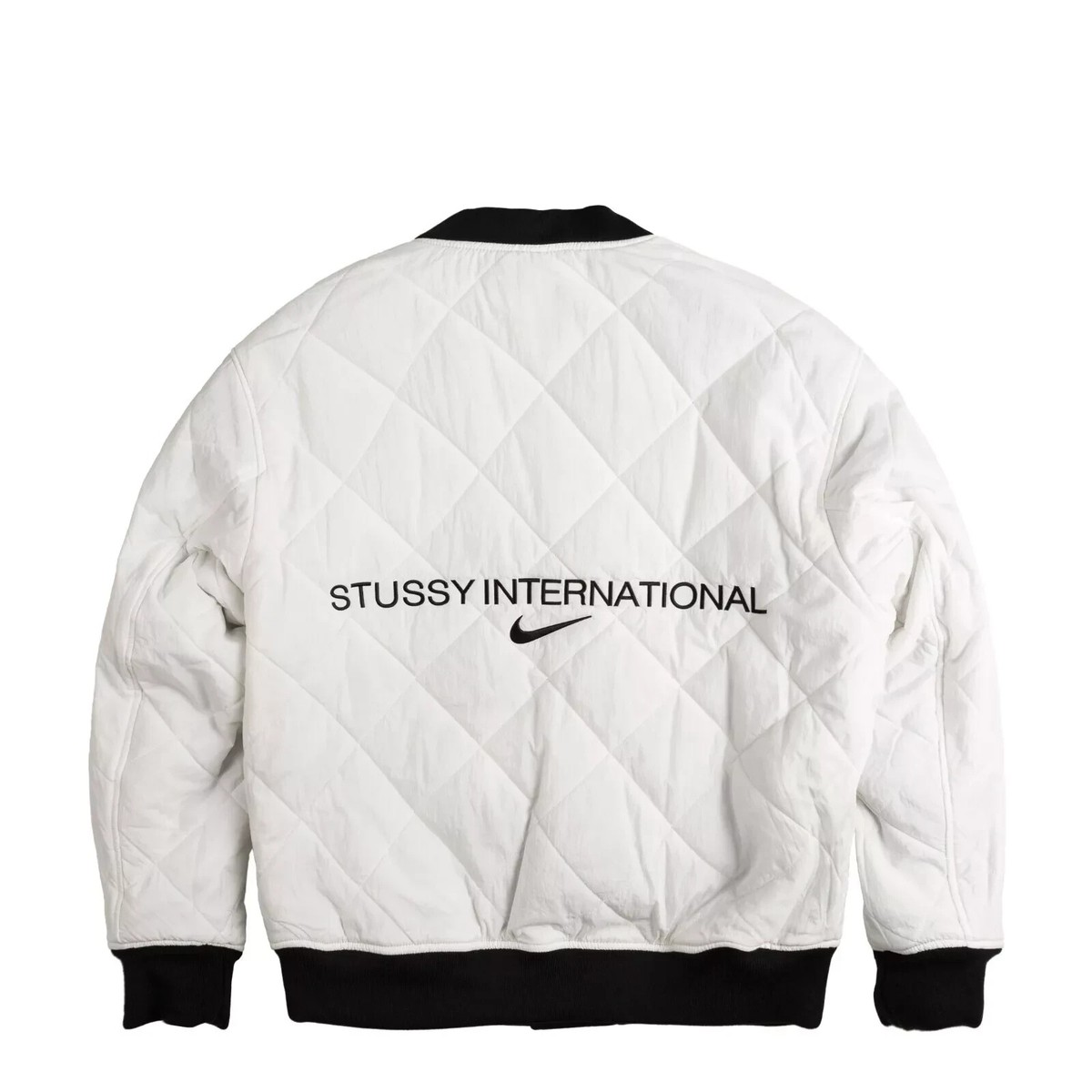 stussy　nikeコラボ　reversible　jacket　Sサイズ Stussy x Nike Reversible Varsity Jacket Medium Olive/Bright