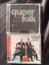 QUEER AS FOLK, QUEER EYE Musc from the shows LIKE NEW BRAND NEW CASES