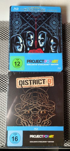 14X Project Pop Art PopArt Exclusiv BluRay Steelbooks NEU & OVP Snatch Equalizer - Bild 8 von 16