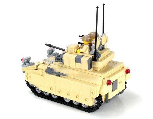 Army M2 Bradley Fighting Tank custom set made with REAL LEGO® bricks - Picture 2 of 5