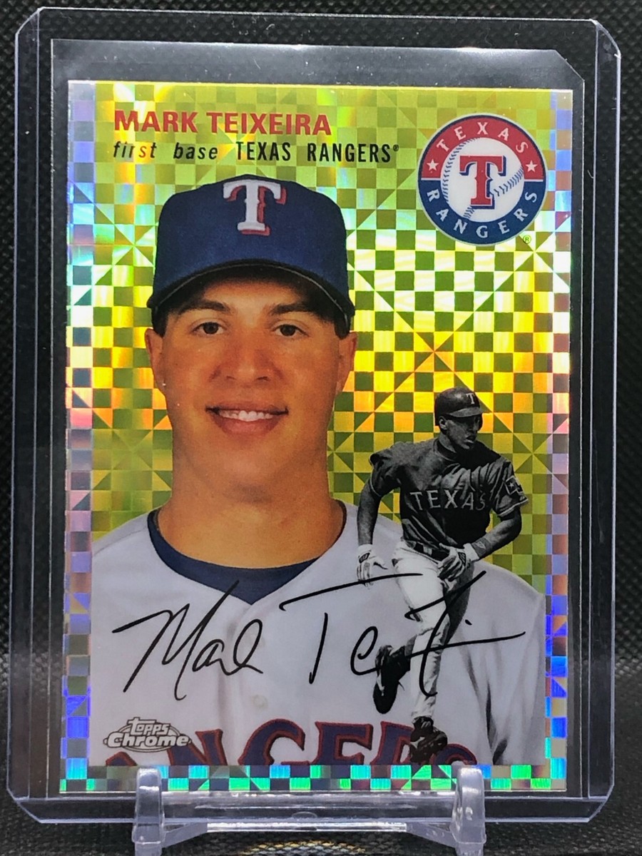 Mark Teixeira 2023 Topps Chrome Platinum Anniversary X