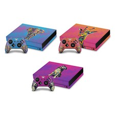 OFFICIAL P.D. MORENO ANIMALS II VINYL STICKER SKIN DECAL FOR XBOX ONE X BUNDLE