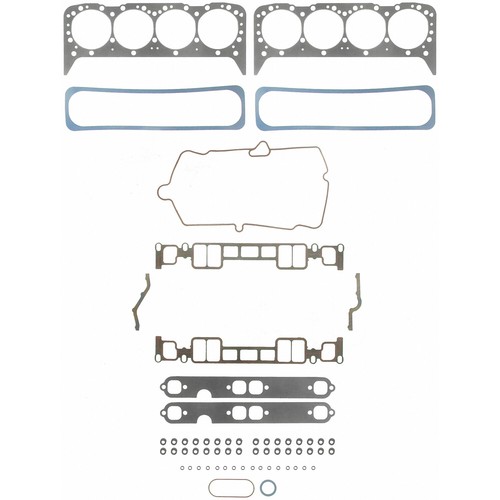 Chevy 350 5.7 5.7L Vortec Marine Mercruiser FelPro Head Gasket Set