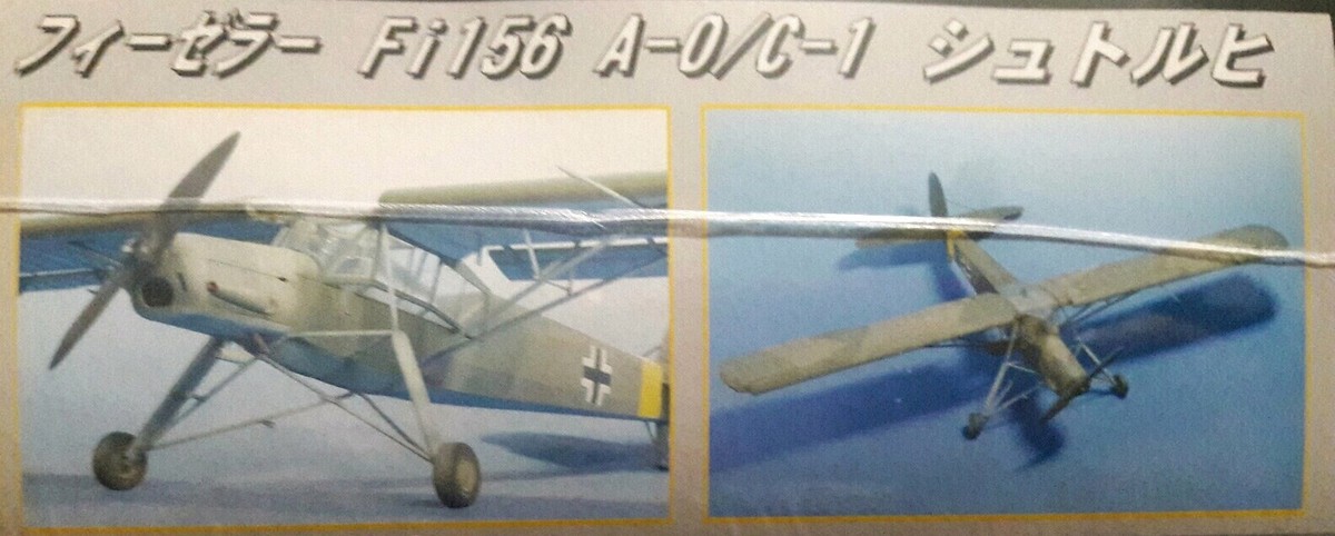 Tamiya Fieseler Fi 156 Storch Kit de modelo de plástico, escala 1/48