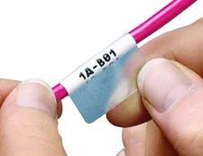 Panduit LJSL5-Y3-1 Self-Laminating Wire Labels - 1000 labels/box - 2 new, 1 used