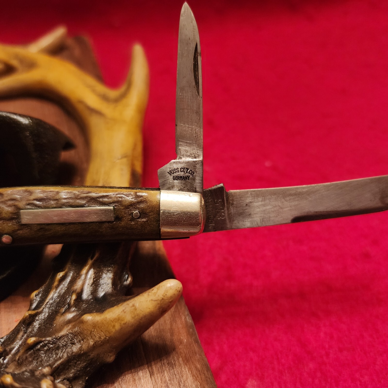 Vintage Stag Congress Voss Cutlery Solingen Germany Knife eBay