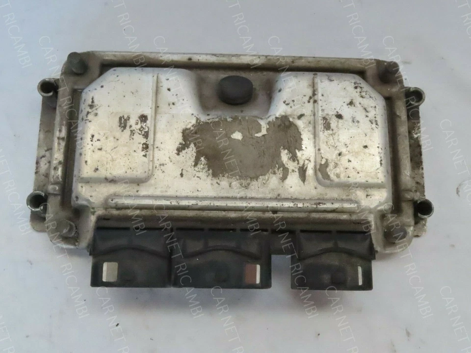 9638783480 CENTRALINA MOTORE PEUGEOT 206CC 1.6 16V 80KW 0261206942 BOSCH ME7.4.4 - Immagine 4 di 4