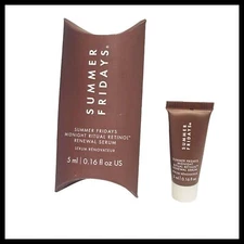 Summer Fridays Midnight Ritual Retinol Renewal Face Serum 0.16fl oz/5mL Mini