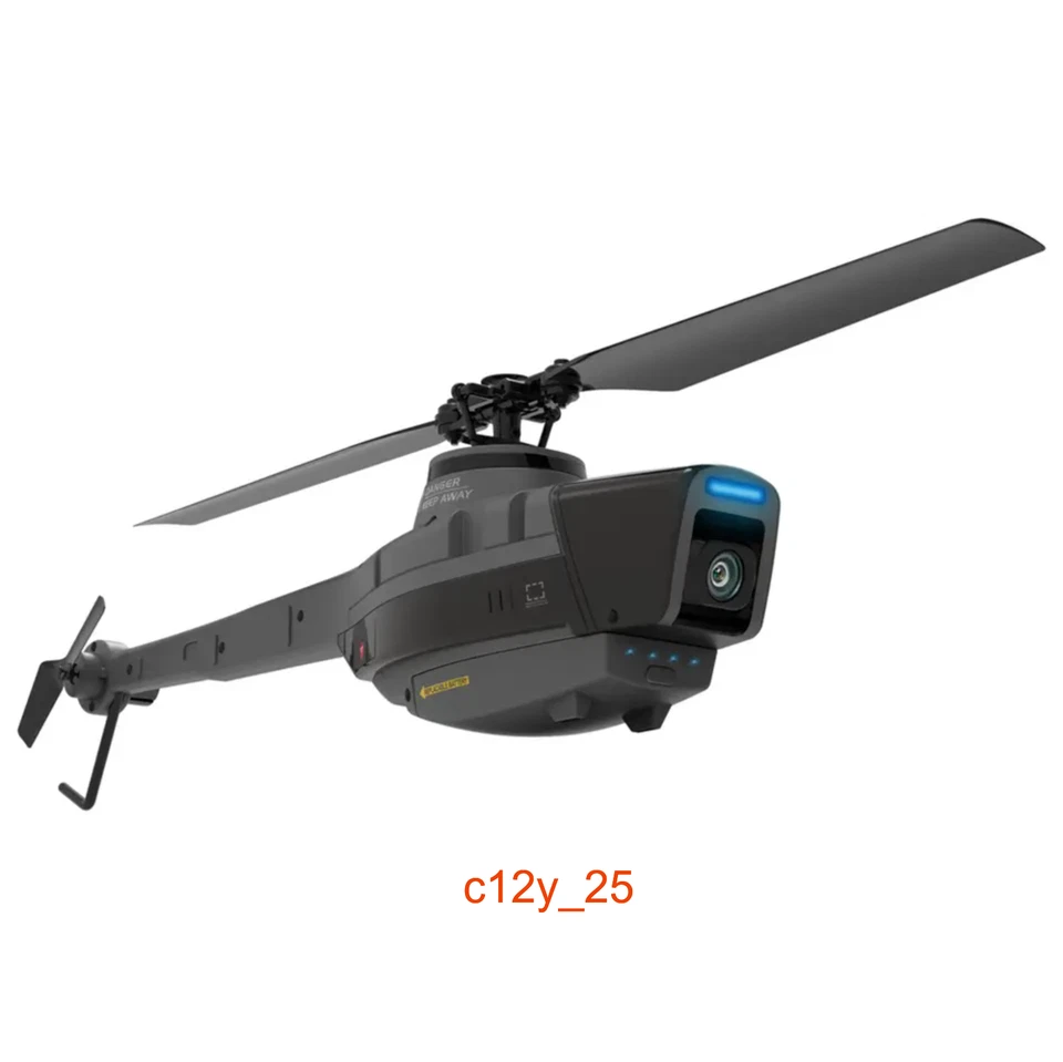 1080P C128 Tactical Black Hornet Drone RC Helicopter HD Wifi FPV Photography UAV - Image 3 of 4