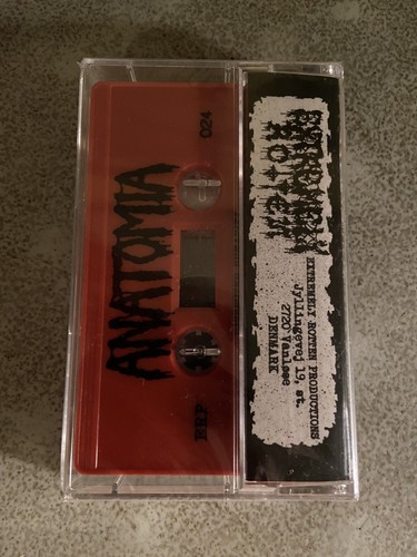 Mint Sealed Anatomia Dissected Humanity Cassette Japanese Doom Death metal - Picture 2 of 6