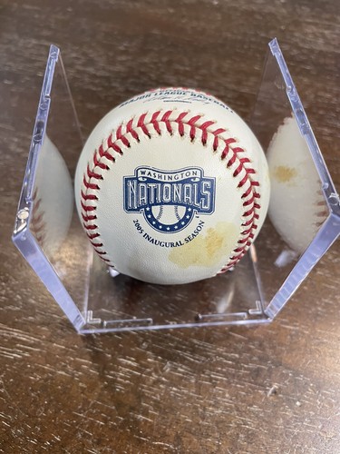 Mark Prior Signed Auto Game Used OMLB Nationals 2005 Inaugural MLB Authentic - Picture 3 of 3