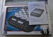 Excalibur Einstein Brain Games Chess Wizard Electronic E714 Rating 1750 73 Level