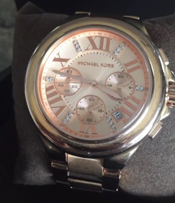 Ladies Michael Kors Rose Gold Oversized Watch MK5652 | eBay display picture 1