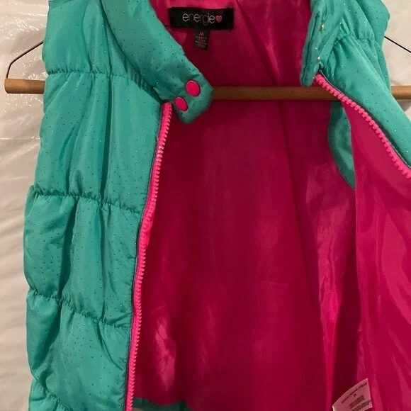 Energie Girls Vest, size Medium Sparkling Greenish - Изображение 3 из 4