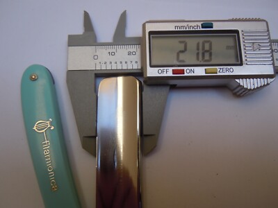Vintage Filarmonica 13 Doble Temple straight razor no shave ready
