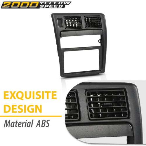 Fit For 95-97 Toyota Tacoma Dash Center Air Vent Radio Bezel Trim w/ Cup Holder - Picture 4 of 12