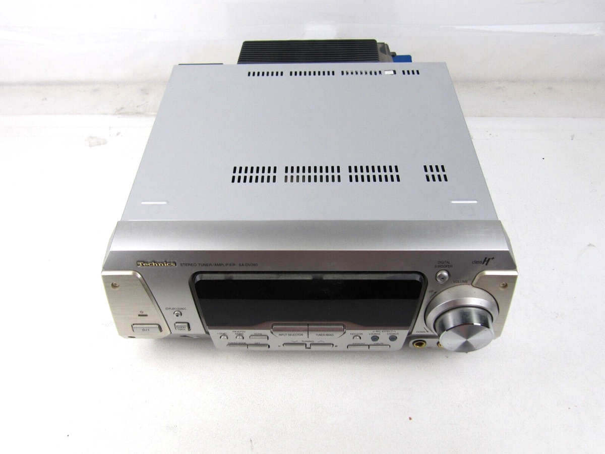 TECHNICS SA-DV280 STEREO AMPLIFIER HIFI AUDIO FM/AM TUNER UNIT