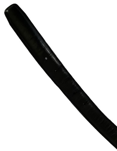 Black Roundtree & Yorke Full Grain Cowhide Belt with Brass Buckle - Size 38 - Picture 9 of 9