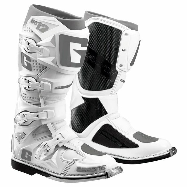 Gaerne Motorcycle BOOTS Sg12 White 217407407 Sz Men's 7 US / 41 EU