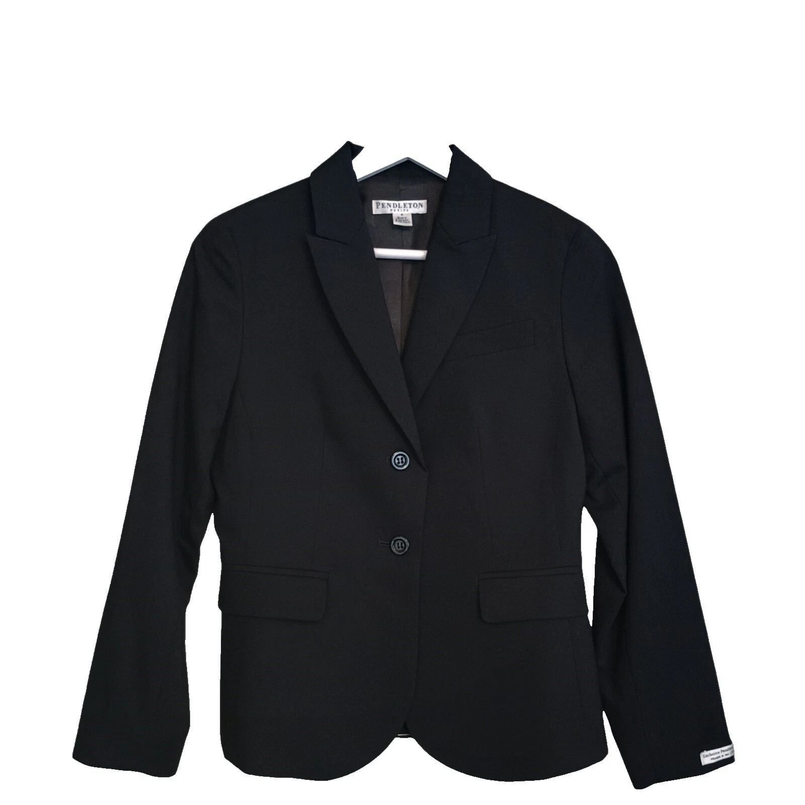 Blazers Pendleton Sólido para mulheres