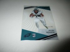 Jalen Reagor 2020 Panini Chronicles Clear Vision Purple RC #CV-18 8/49