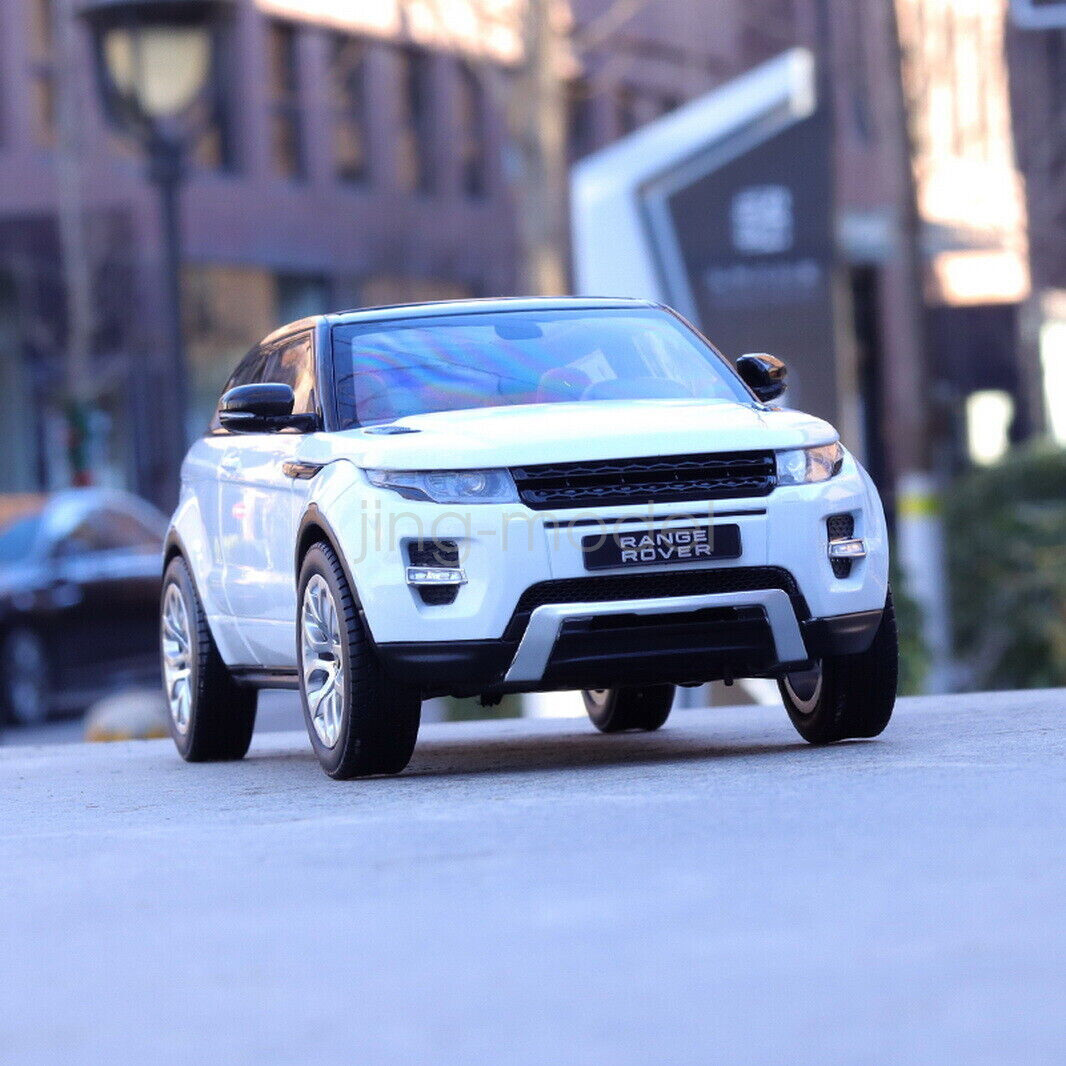 1/18 For Land Rover Range Rover Evoque White By GT Autos Diecast