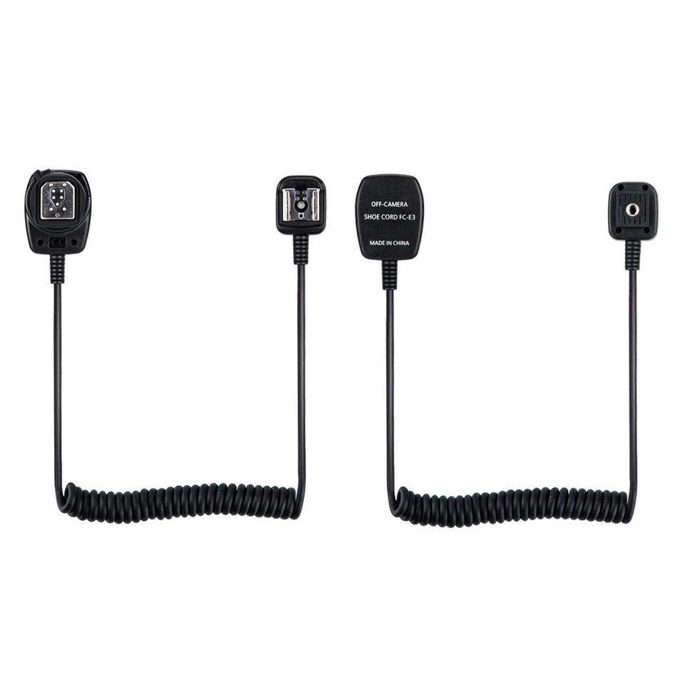 300cm TTL Off-Camera Hot Shoe Flash Sync Cable Cord for Canon DSLR - Image 2 of 4