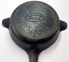 WAGNER WARE CAST IRON BUTTER SAUCE PAN 1050 E OVAL LOGO