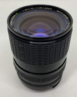 【Used】 Sigma Zoom Lens f = 28-80mm 1:3.5-4.5 - Multi-Coated Lens【107】