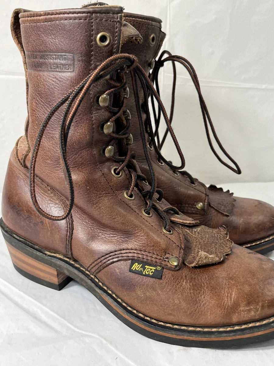 9 inch hotsell work boots