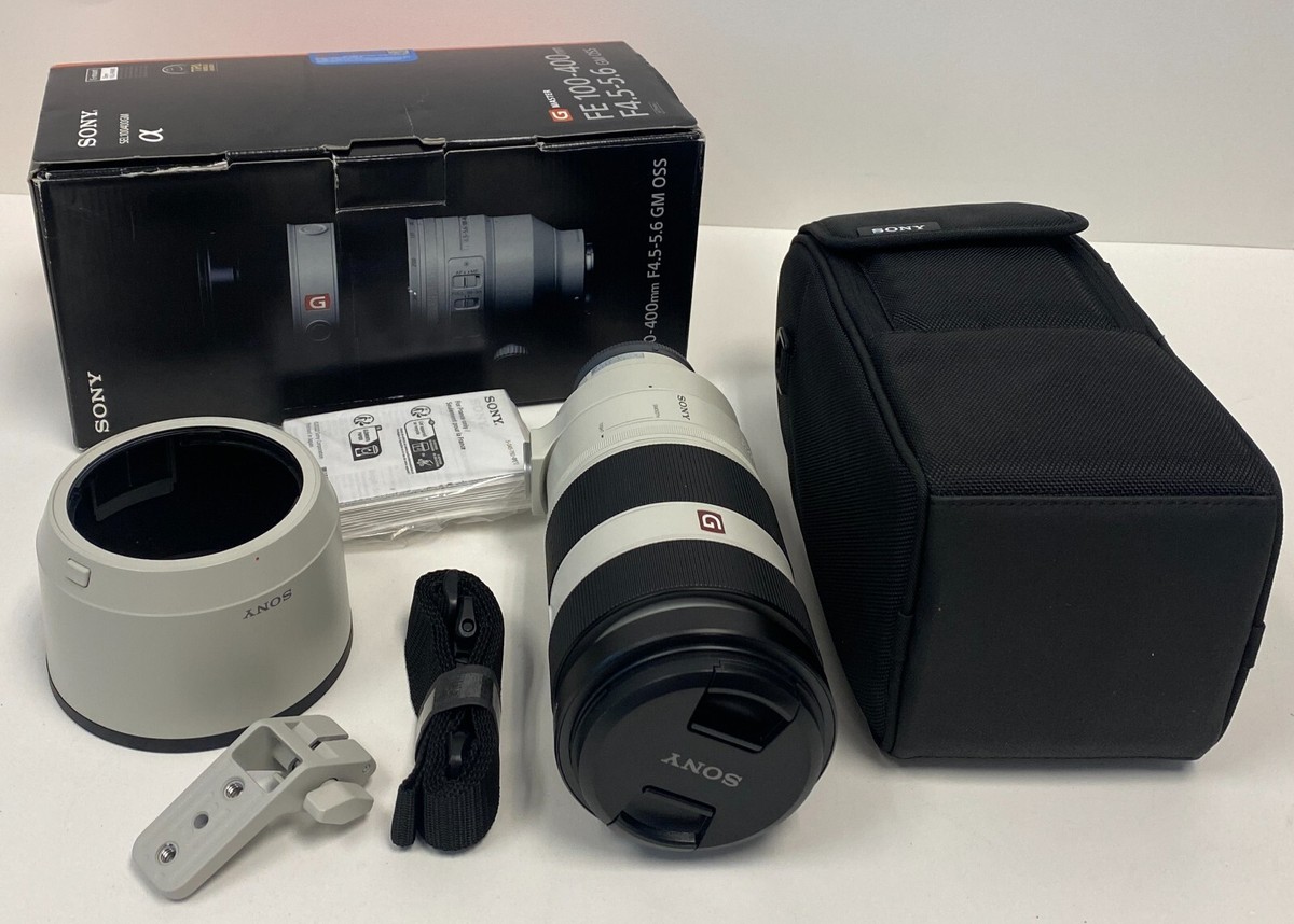 OPEN BOX* Sony G-Series FE 100-400mm f/4.5-5.6 GM OSS Lens OPEN BOX* Sony G-Series FE 100-400mm f/4.5-5.6 GM OSS Lens
