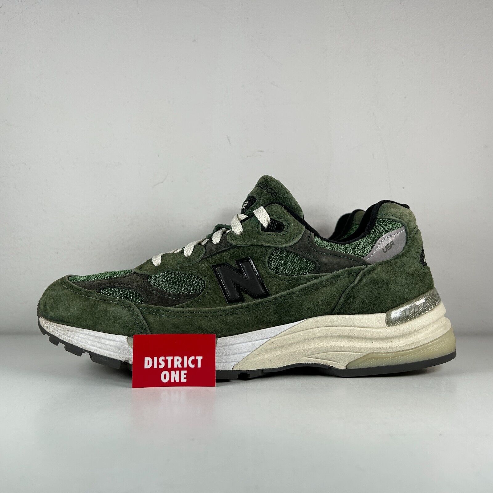 JJJJound x New Balance 992 Made In USA Mossy Green - Size 8.5 - M992JJ