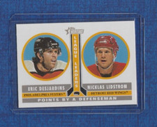 2000-01 Topps Heritage Hockey LL # 236 Nicklas Lidstrom Eric Desjardins