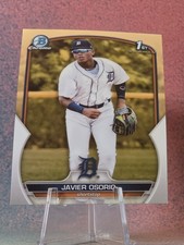 2023 Bowman #BCP-4 Javier Osorio Chrome Prospects