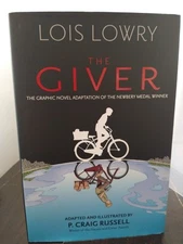 NEW ~ The Giver by Lois Lowry ~ HC Graphic Novel Adaptation ~ P. Craig Russell