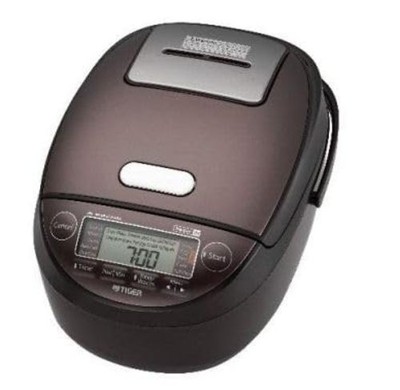 Tiger JPK-W10W 220V 5.5 Cook Pressure IH Rice Cooker 38D x 27W x 20.8H cm